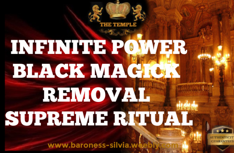 Black Magick Removal Ritual. Remove Black Magick Spells