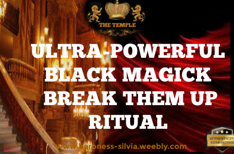 ULTIMATE POWER HIGH MAGICK BLACK RITUAL