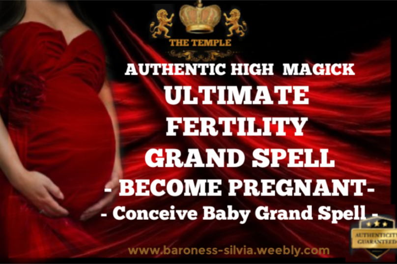 ULTRA-POWERFUL FERTILITY SPELL. PREGNANCY RITUAL. PREGANCY MAGICK. GET PREGNANT, CONCEIVE BABY SPELL