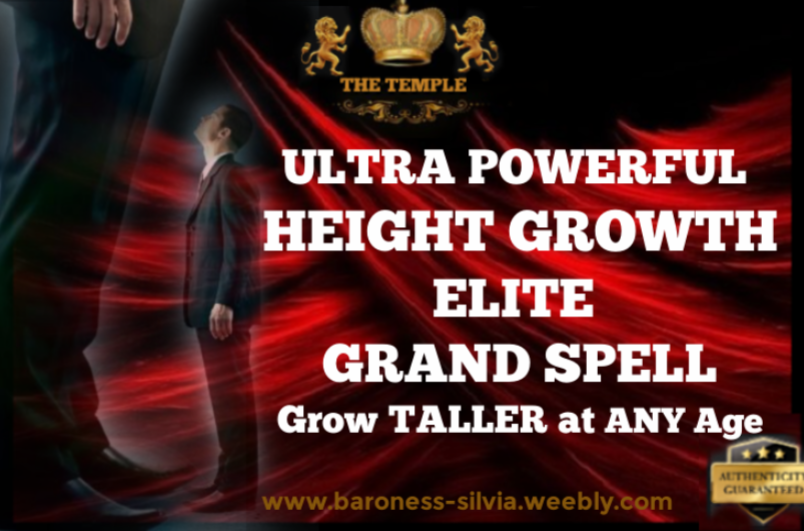 ULTRA-POWERFUL HEIGHT GROWTH GRAND SPELL. Grow Taller Spell Ritual.