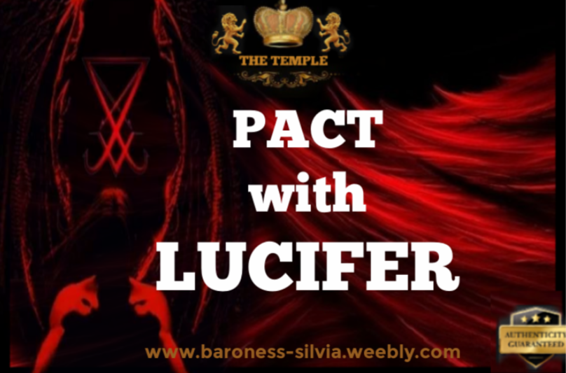 Pact with Lucifer. Satanic Pact with Lucifer