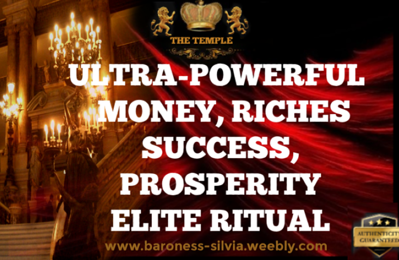 Ultra Powerful Money, Riches, Success, Prosperity Elite Ritual Spell